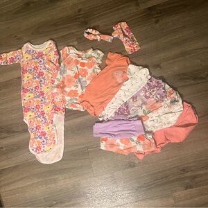 Girls clothing bundle NB-3m